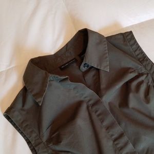 New York & Company Navy Green dress